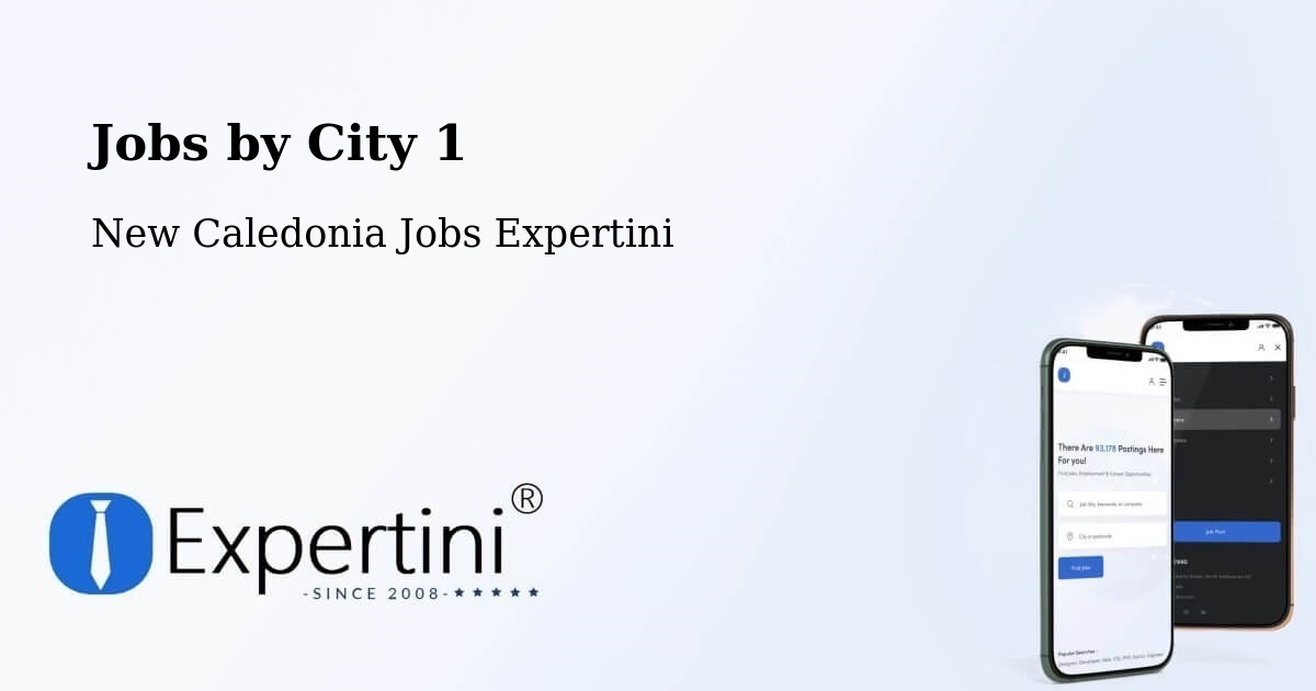 City Jobs in New Caledonia - Expertini